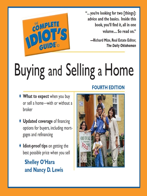 Cover image for The Complete Idiot's Guide to Buying and Selling a Home